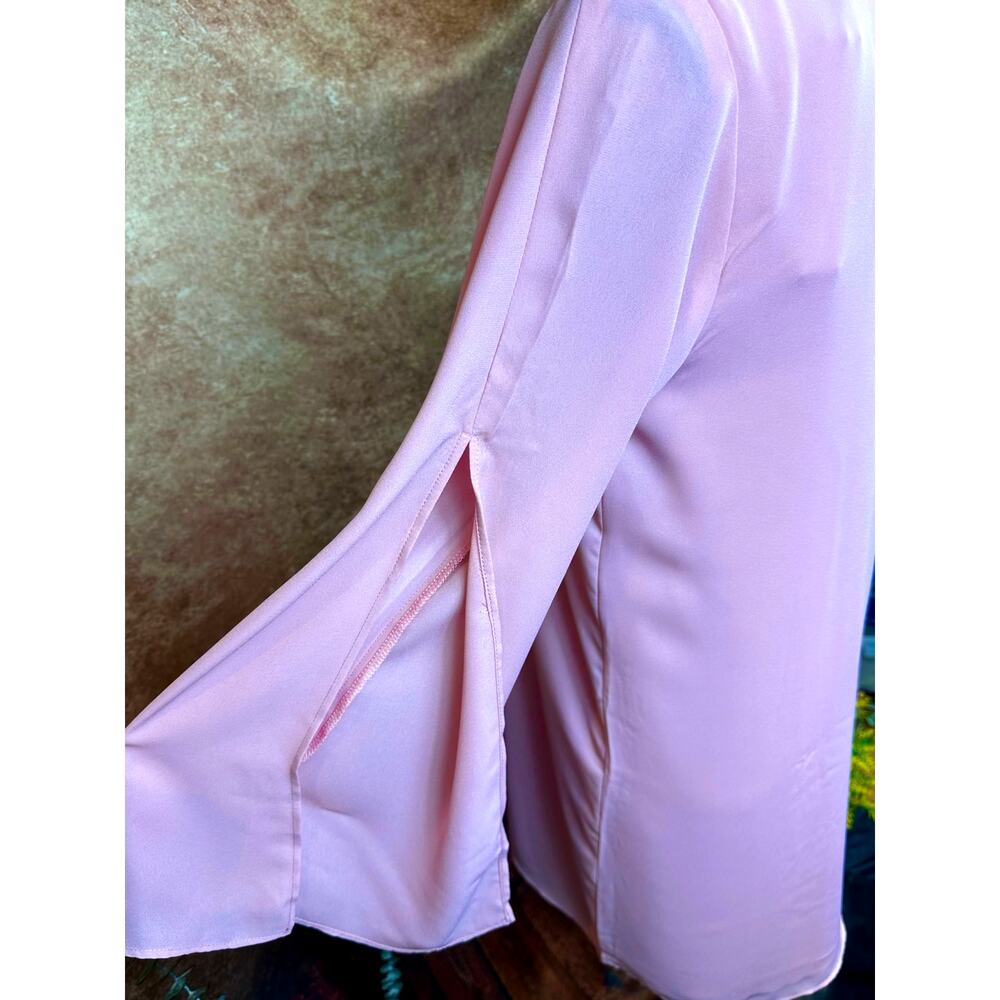 Three Eighty Two Ally One Shoulder Slit Sleeve Ch… - image 8